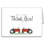 Matching Thank-You Cards